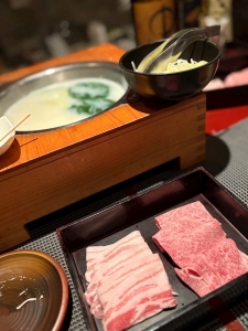 しゃぶしゃぶした🥩🤍
