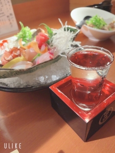 サシ飲みした！🍶