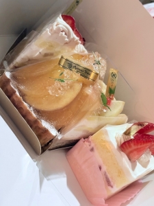 わーい！🍰🤍🫧