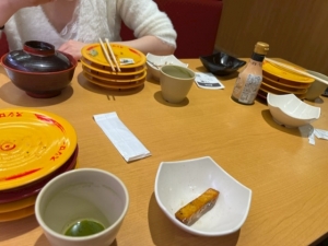 久しぶりのお寿司