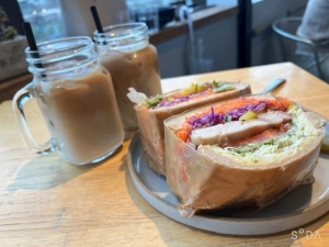 可愛いサンドイッチ