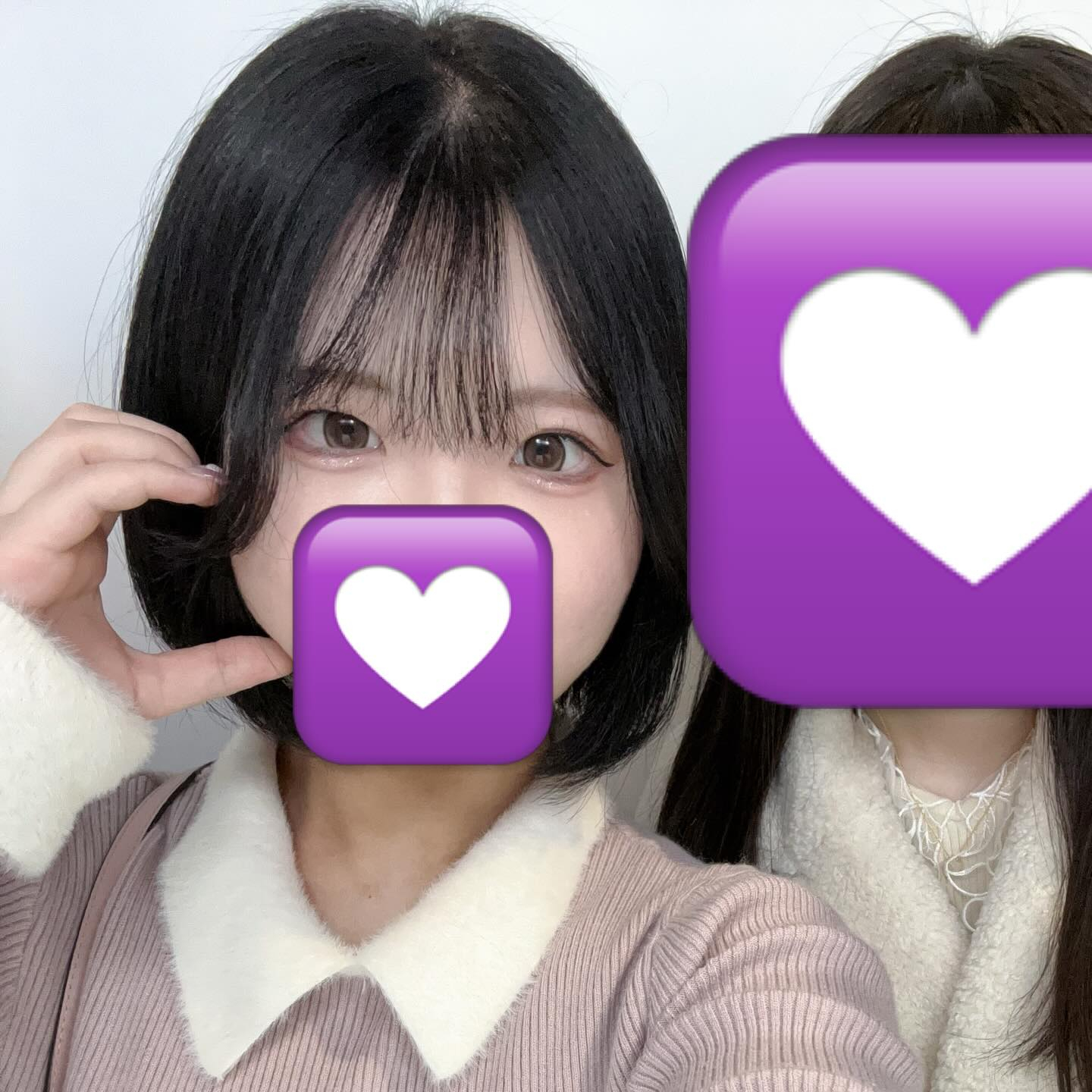 遥です!まえがみへんだね