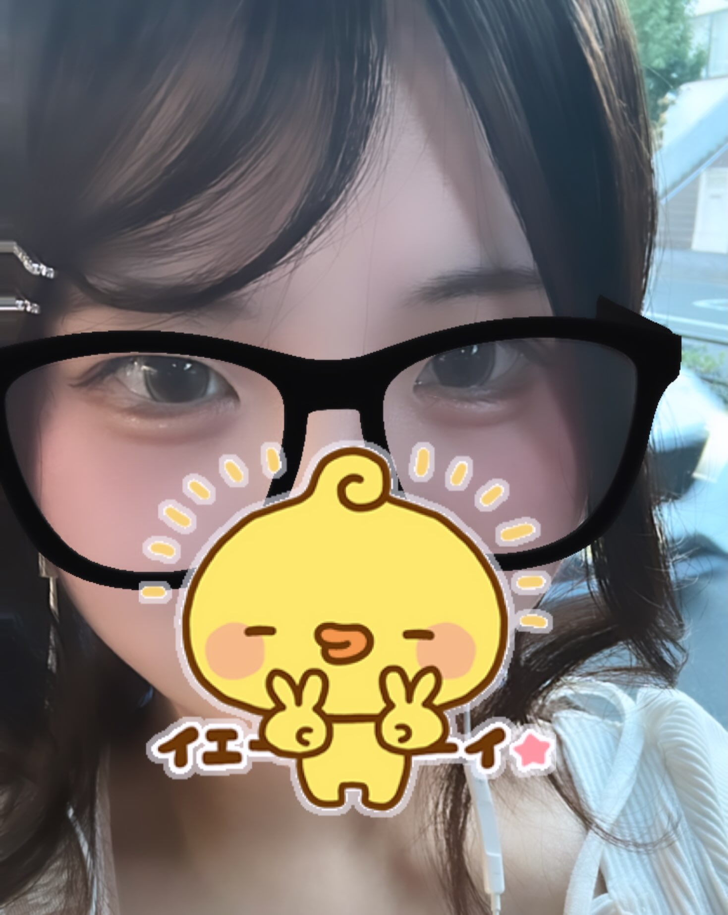 遥です❣️前髪長かった時あったね