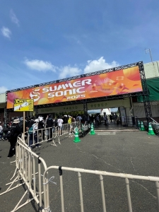 サマソニ帰りです𖤐´-